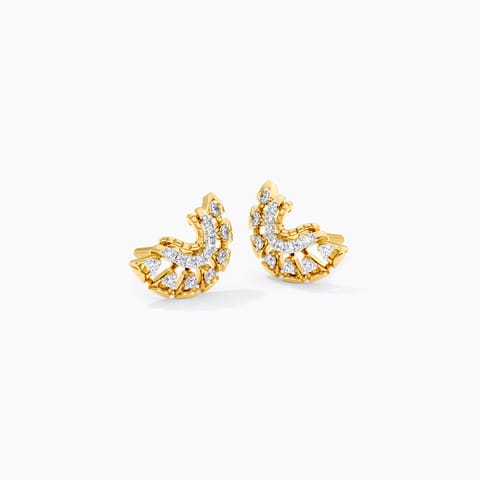 Ignite Light Diamond Stud Earrings