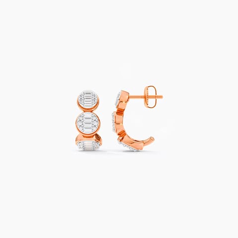 Orb Trails Diamond Hoop Earrings Orb Trails Diamond Hoop Earrings