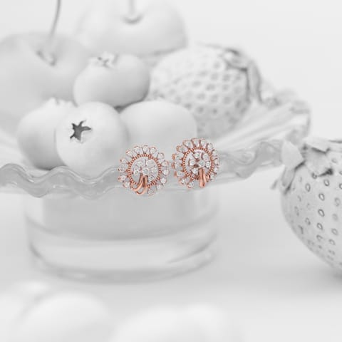 Galactic Spin Diamond Stud Earrings Galactic Spin Diamond Stud Earrings