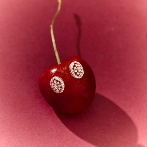 Glam Crush Diamond Stud Earrings