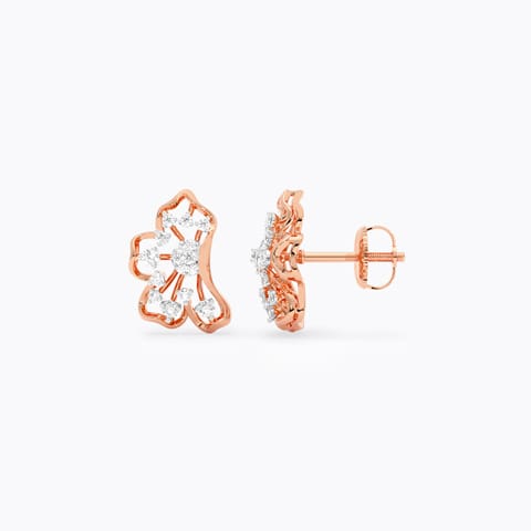 Glimmer Bloom Diamond Stud Earrings Glimmer Bloom Diamond Stud Earrings