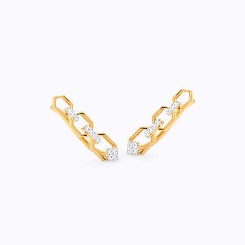 Hive Spark Diamond Ear Cuffs Hive Spark Diamond Ear Cuffs