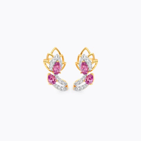 Midnight Laurel Gemstone Ear Cuffs Midnight Laurel Gemstone Ear Cuffs