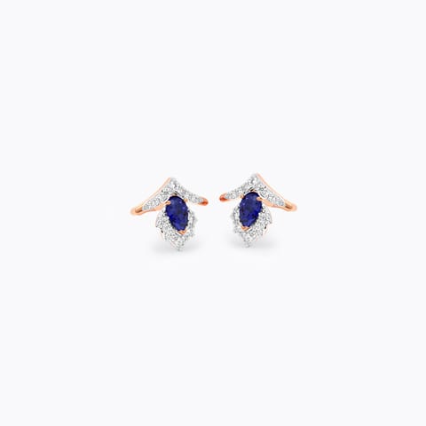 Royal Meadow Gemstone Stud Earrings