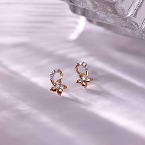 Iris 9KT Diamond Stud Earrings Iris 9KT Diamond Stud Earrings