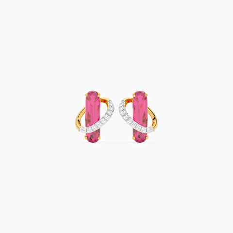 Gemstone Stud Earrings