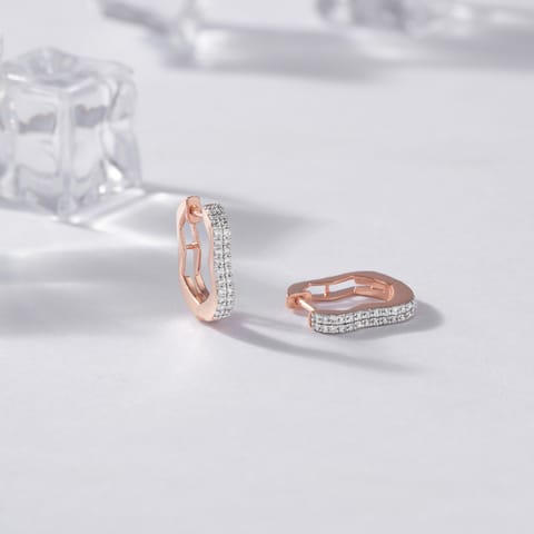 Everyday Icon Diamond Hoop Earrings Everyday Icon Diamond Hoop Earrings