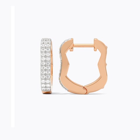 Everyday Icon Diamond Hoop Earrings