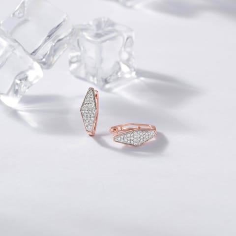 Everyday Treasure Diamond Hoop Earrings