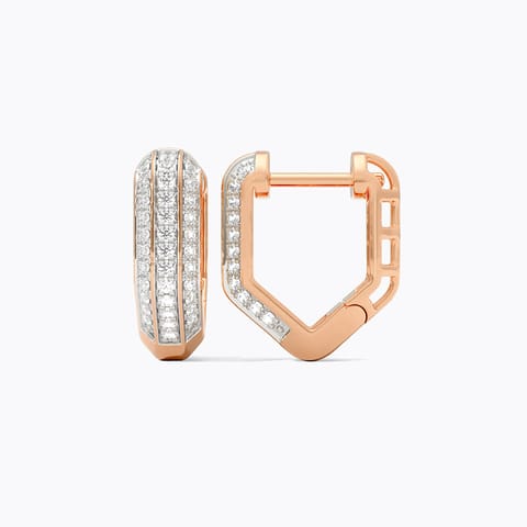 Daily Dash Diamond Hoop Earrings
