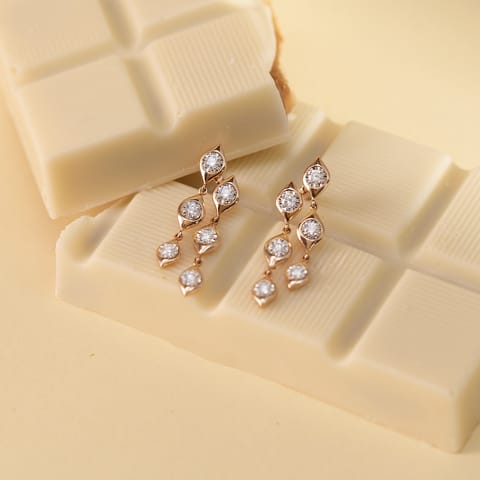 Glance & Glow Diamond Drop Earrings