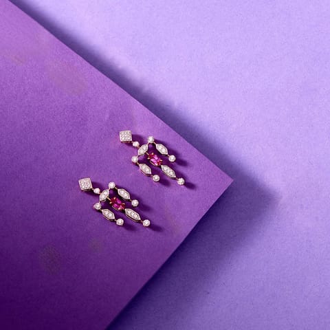 Regal Tassel Gemstone Drop Earrings Regal Tassel Gemstone Drop Earrings