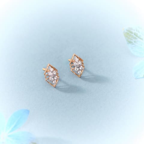 Stellar Glint Diamond Stud Earrings