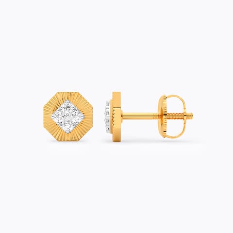 Regent Cut Diamond Stud for Men Regent Cut Diamond Stud for Men
