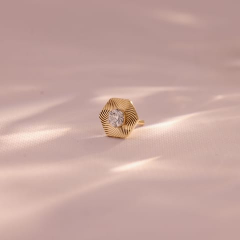 Monarch Strike Diamond Stud for Men