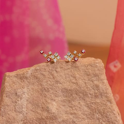Ethnic Knots Diamond Ear Cuffs Ethnic Knots Diamond Ear Cuffs
