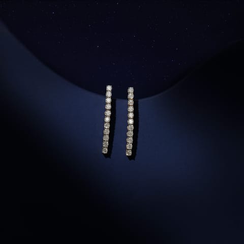 Starlight Trail 73 Cuts Diamond Stud Earrings Starlight Trail 73 Cuts Diamond Stud Earrings