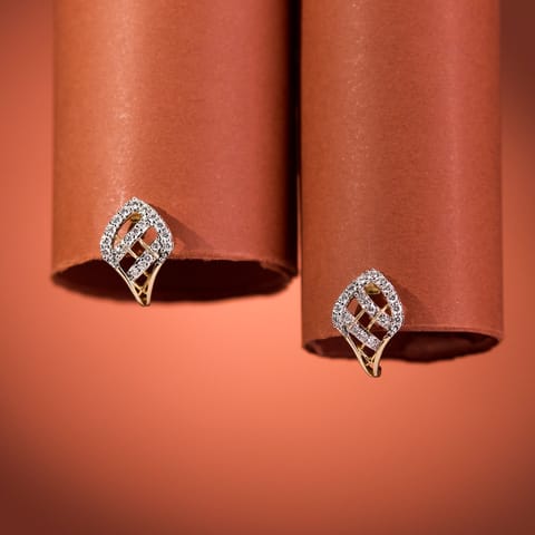 Radiant Mesh Diamond Hoop Earrings Radiant Mesh Diamond Hoop Earrings