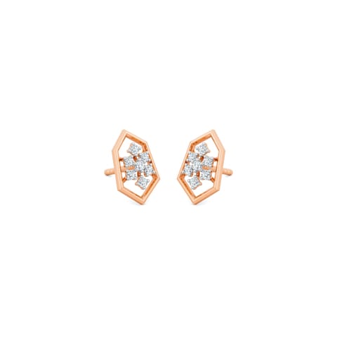 Hexora Diamond Stud Earrings Hexora Diamond Stud Earrings