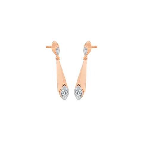 Aurelle Diamond Drop Earrings Aurelle Diamond Drop Earrings