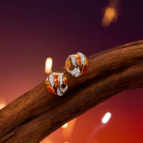 Radiant Blaze Diamond Stud Earrings Radiant Blaze Diamond Stud Earrings
