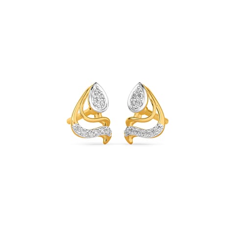 Celestial Flow Diamond Stud Earrings Celestial Flow Diamond Stud Earrings