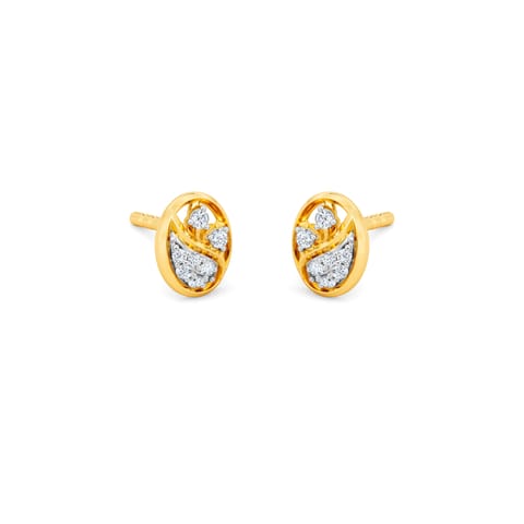 Sphere Spark Diamond Stud Earrings Sphere Spark Diamond Stud Earrings