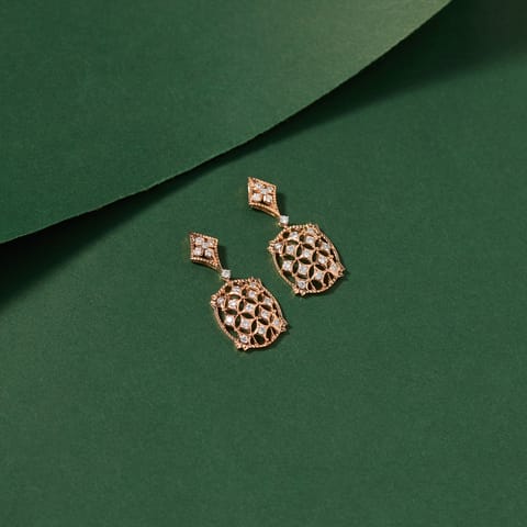 Enchanted Elegance Diamond Drop Earrings