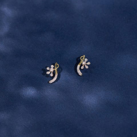 Floria Diamond Stud Earrings Floria Diamond Stud Earrings
