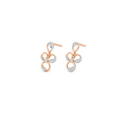 Gleaming Vine Diamond Drop Earrings Gleaming Vine Diamond Drop Earrings