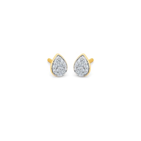 Classic Pear Diamond Stud Earrings Classic Pear Diamond Stud Earrings