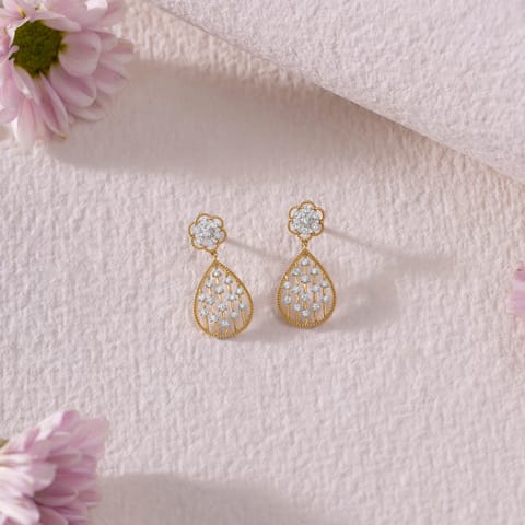 Lumiere Pear Diamond Drop Earrings Lumiere Pear Diamond Drop Earrings