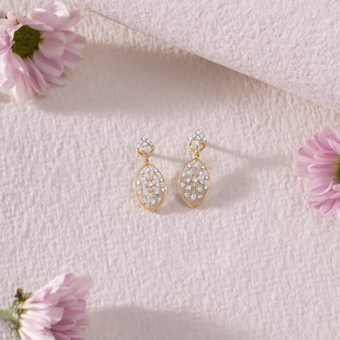 Marquise Moi Diamond Drop Earrings