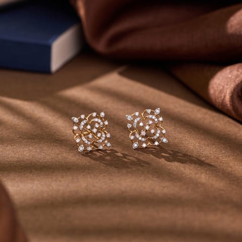 Monett Diamond Stud Earrings