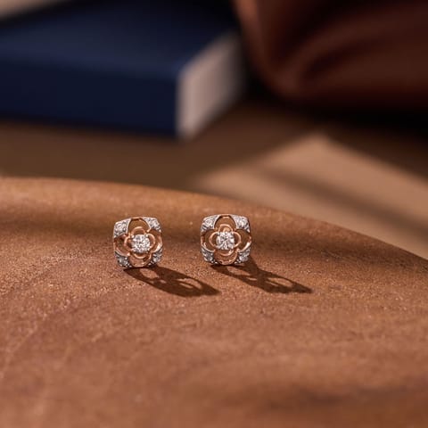 Amora Diamond Stud Earrings Amora Diamond Stud Earrings