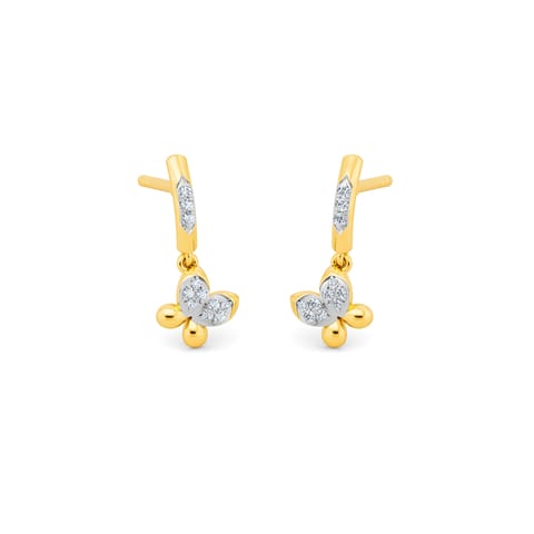 Pankudi  Diamond Drop Earrings