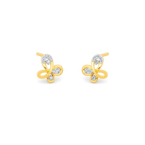 Titli Diamond Stud Earrings Titli Diamond Stud Earrings