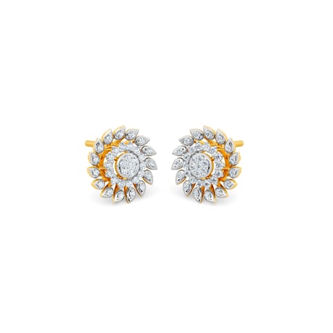 Anura Diamond Stud Earrings Anura Diamond Stud Earrings