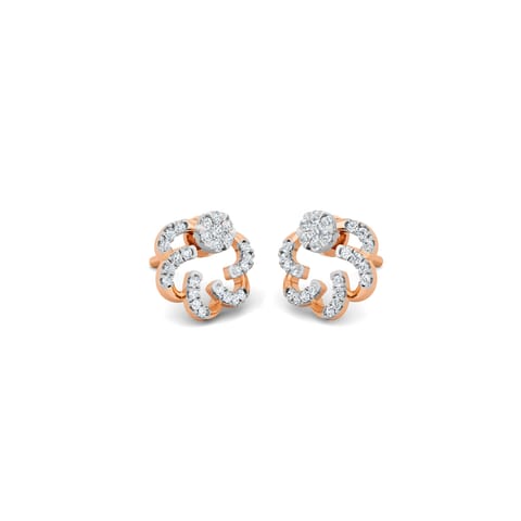 Twisty Tales Diamond Stud Earrings Twisty Tales Diamond Stud Earrings