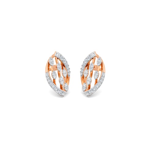 Rain Drop Diamond Stud Earrings Rain Drop Diamond Stud Earrings