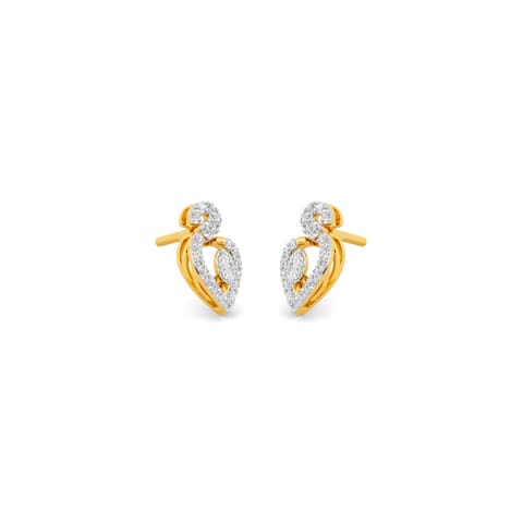 Siara Striking Diamond Stud Earrings
