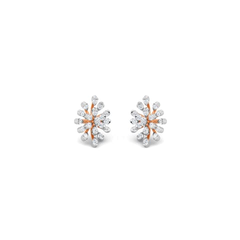 Star Burst Diamond Stud Earrings Star Burst Diamond Stud Earrings