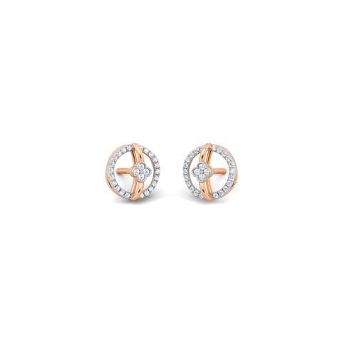 Spinny Diamond Stud Earrings Spinny Diamond Stud Earrings