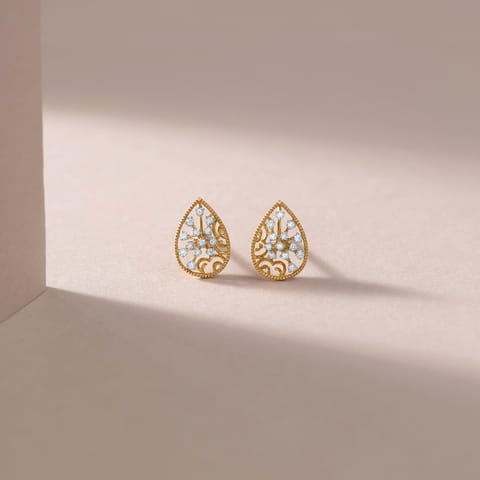 Pear Blossom Diamond Stud Earrings Pear Blossom Diamond Stud Earrings
