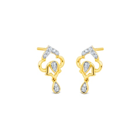 Novel Diamond Drop Earrings Novel Diamond Drop Earrings