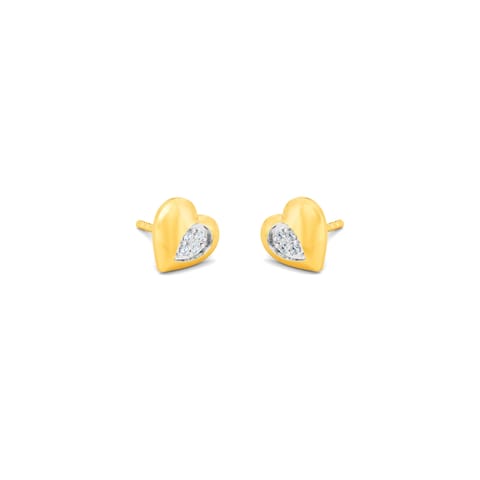 Soulful 9KT Diamond Stud Earrings