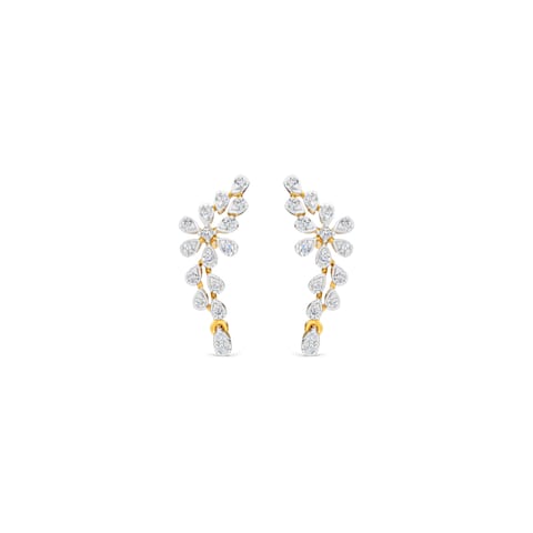 Vivid Cascade Diamond Stud Earrings Vivid Cascade Diamond Stud Earrings
