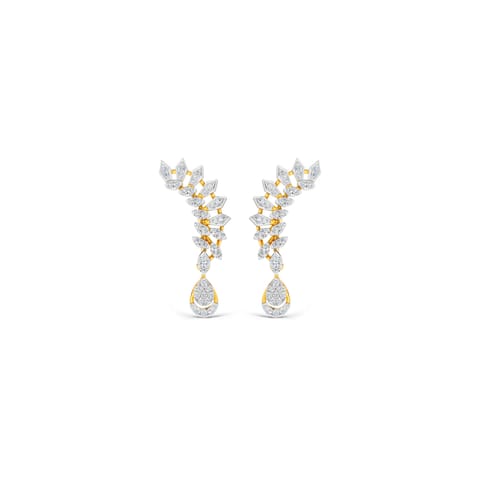 Sunflare Cascade Diamond Drop Earrings Sunflare Cascade Diamond Drop Earrings