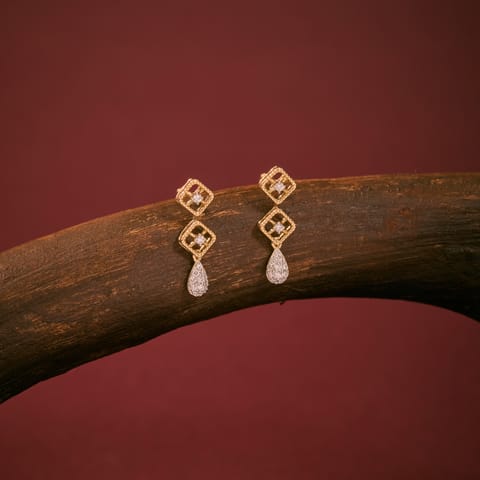 Swaying Tiara Diamond Drop Earrings Swaying Tiara Diamond Drop Earrings