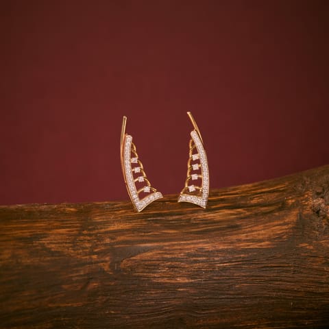 Chevron Arc Diamond Ear Cuffs Chevron Arc Diamond Ear Cuffs